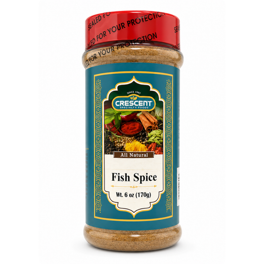 Crescent Fish Spices Jars 6 oz