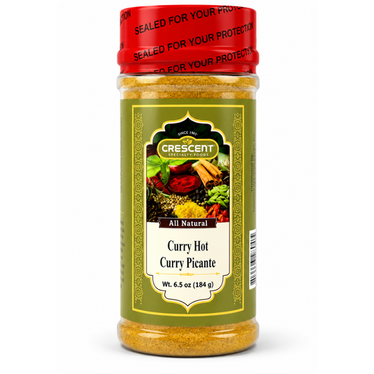 Crescent Curry Powder Hot. Jars 6.5 oz