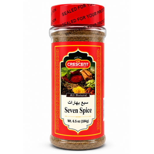 Crescent Seven Spice. Jars 6.5 oz