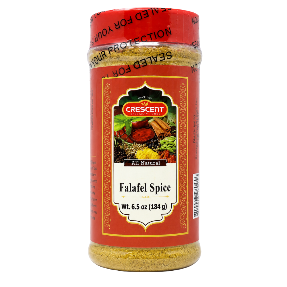 Crescent Falafel Spice. Jars 6.5 oz