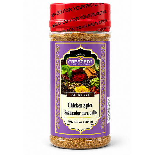 Crescent Chicken Spice Jars 6.5 oz