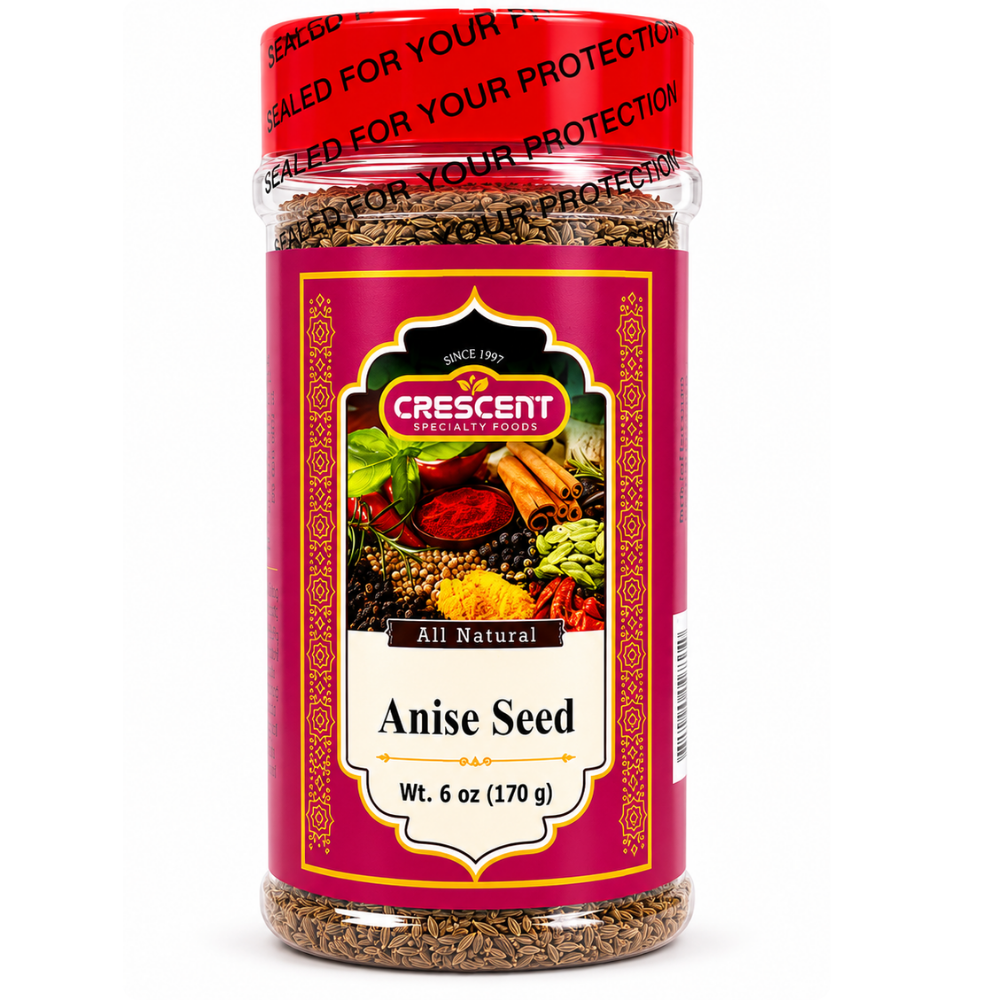 Crescent Anise Seed. Jars 6 oz