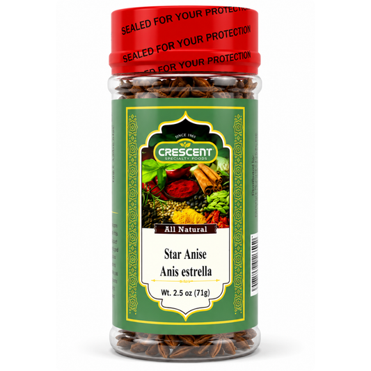 Crescent Star Anise 2.5 oz
