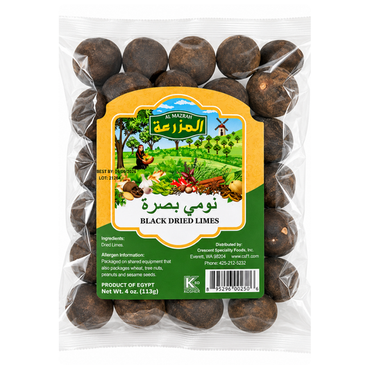 Al Mazrah Black Dried Lime. 4oz