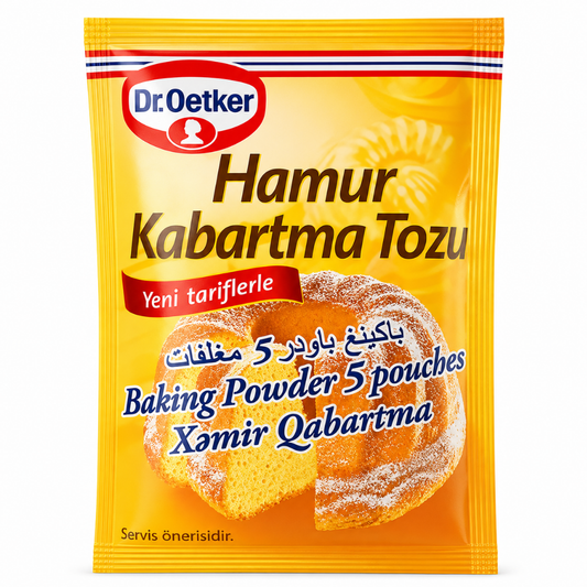 Dr. Oetker Hamur Baking Powder 30 10 gr