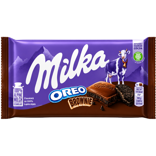 Milka Oreo Brownie Bars 100 gr