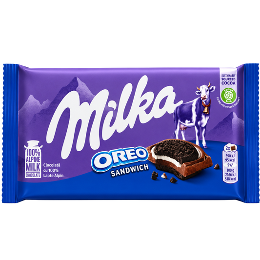 Milka Oreo Sandwich Bars 92 gr