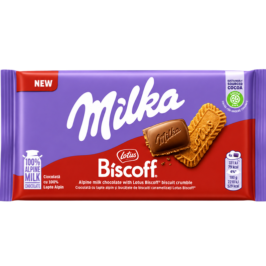 Milka Biscoff Bar 90 gr