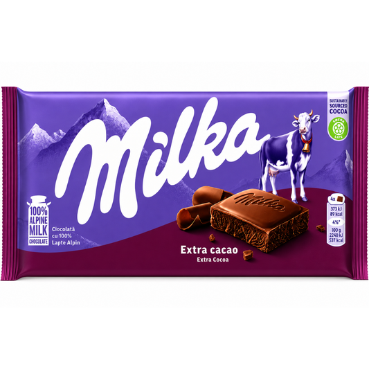 Milka Dark (Extra Cocoa) Bars 90 gr