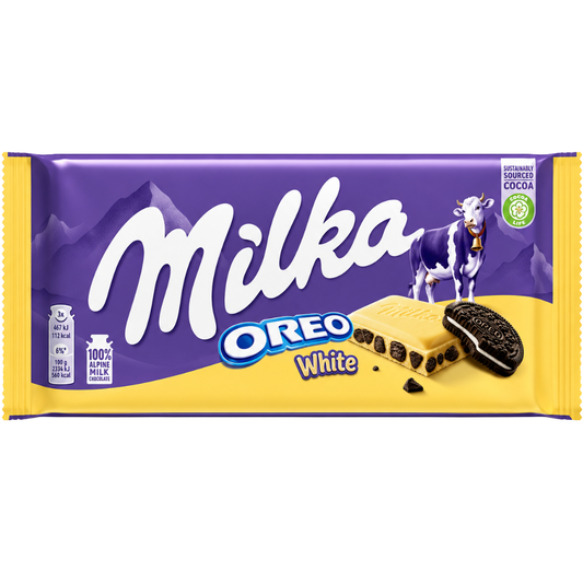 Milka Bar Oreo White 100 gr