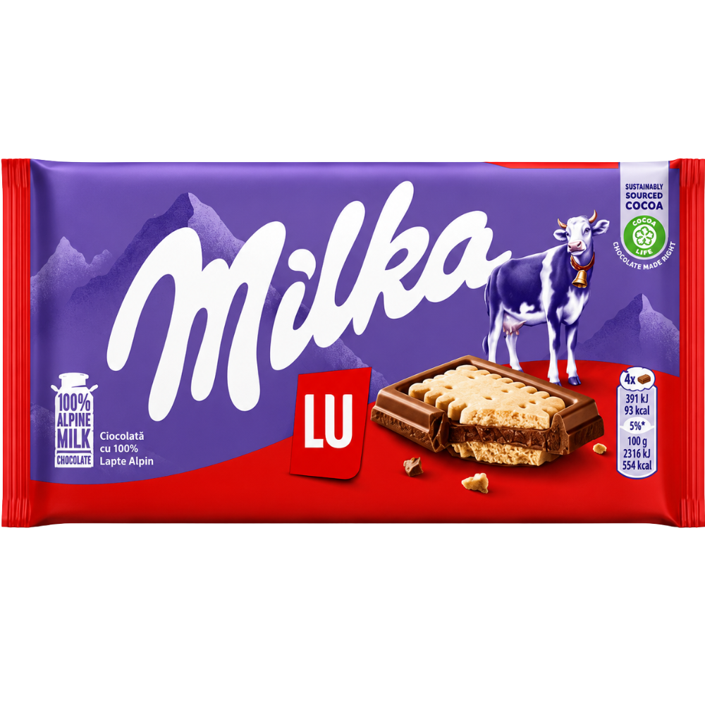 Milka Bar Sandwich Tablet LU 87 gr