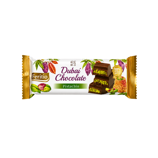 Feritio Dubai Chocolate Pistachio 40g