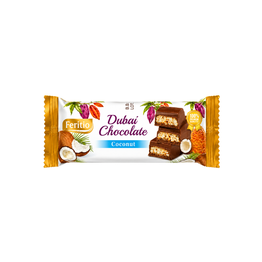 Feritio Dubai Chocolate Coconut 40g