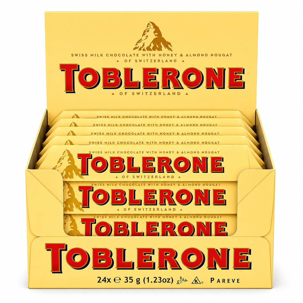Toblerone Swiss Chocolate Milk W/ Honey & Almond 100 g