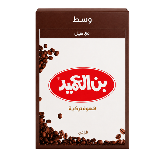 Al Ameed Medium Roast with Cardamom 2lb