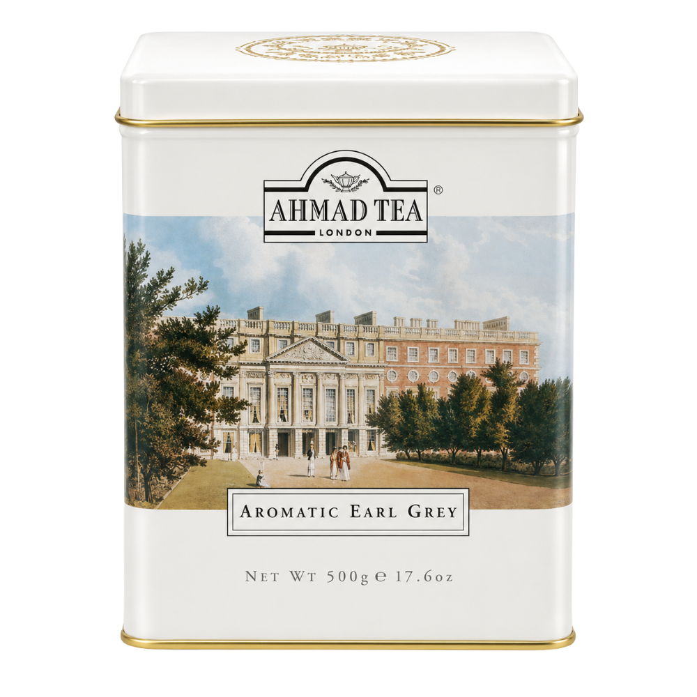 Ahmad Tea Aromatic Earl Grey Loose (White Tins) 500g