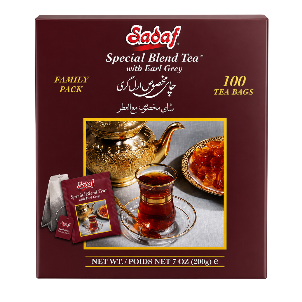 Sadaf Tea Bags Special Blend Earl Grey. 100ct