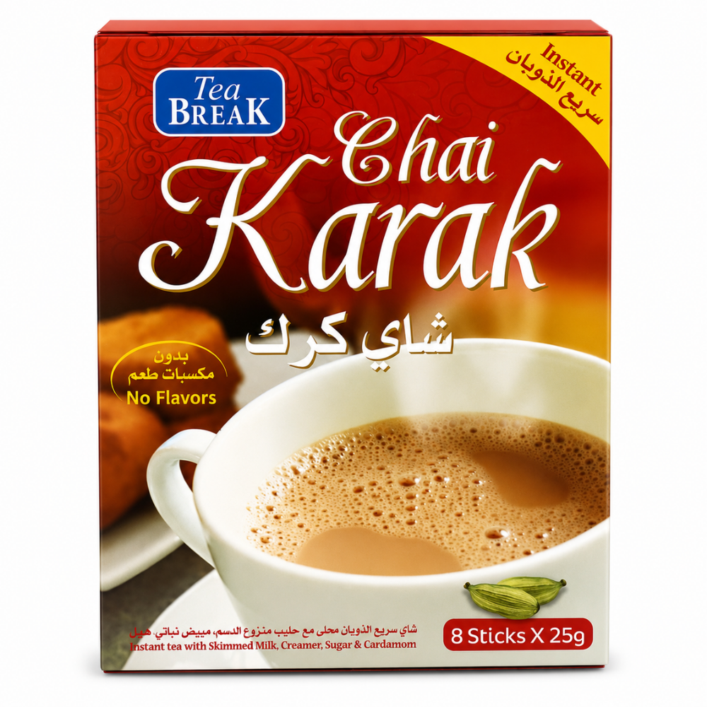 Tea Break Chai Karak 8 Sticks x 25 gr