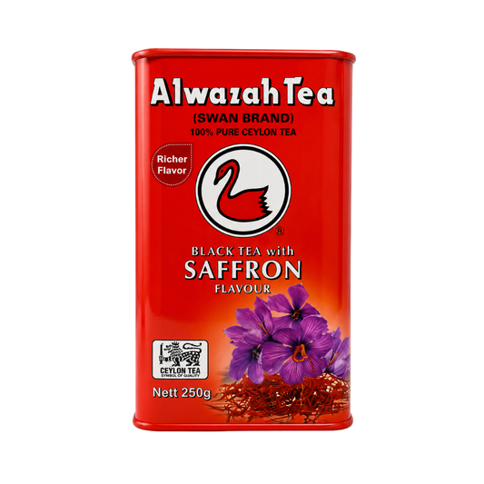Al Wazah Alwazah Black Tea With Saffron 250 gr