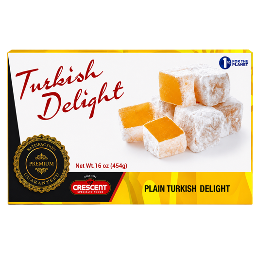 Crescent Plain Turkish Delight 16 oz