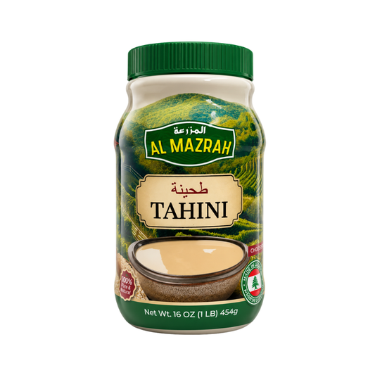 Al Mazrah Lebanese Sesame Tahini – 16 oz
