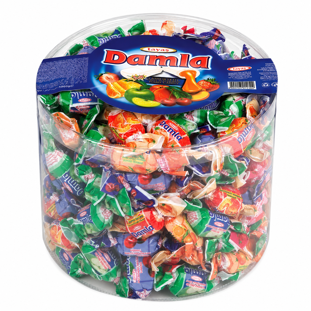 Tayas Damla Mix Fruit Candy 800g